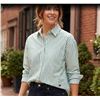 Image 1 : MaxMara Weekend Green Striped Cotton Shirt