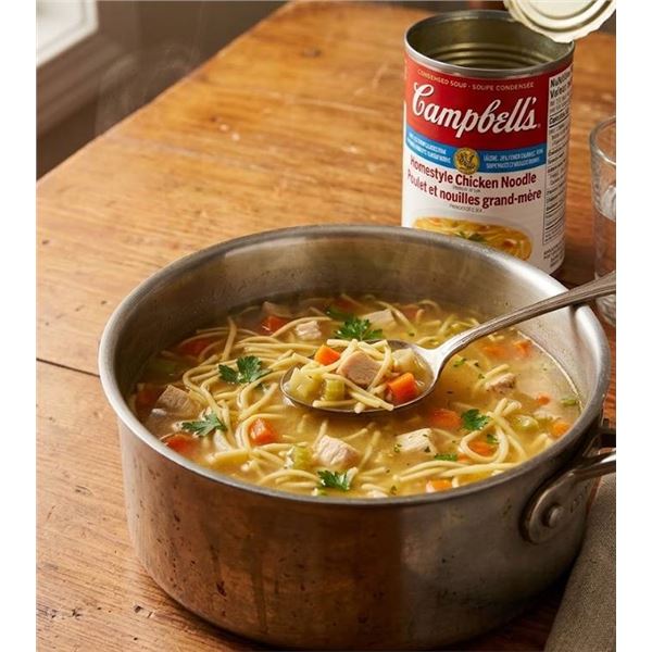 Campbell's Homestyle Chicken Noodle Soup 6x284ml