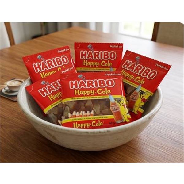Haribo Happy Cola Gummy Candy 18x60g