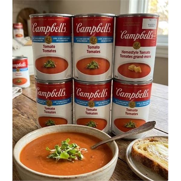 Campbell's Tomato Soup Cans Assortment 6X284ml