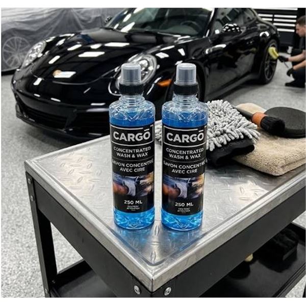 CARGO Concentrated Wash & Wax 250ml Set