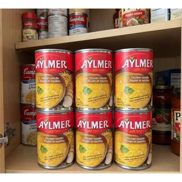 Aylmer Chicken Noodle Soup Cans Set of 6x284ml