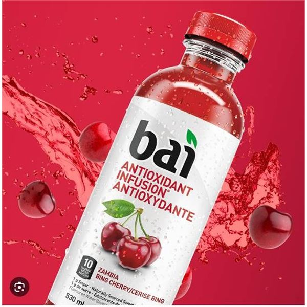 Bai Zambia Bing Cherry Drink 12x530ml