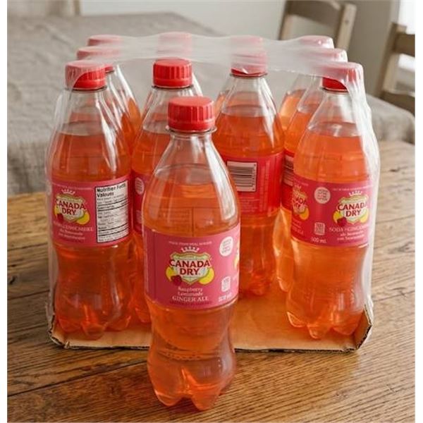 Canada Dry Soda Ginger Ale 500mL 8-Pack