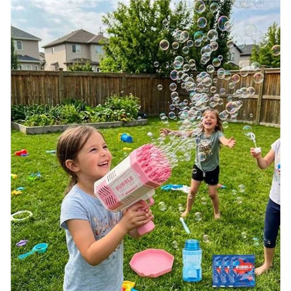 69 Holes Rocket Bubble Gun Bazooka