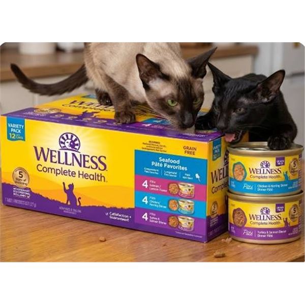 Wellness Seafood PÃ¢tÃ© Cat Food 12-Pack