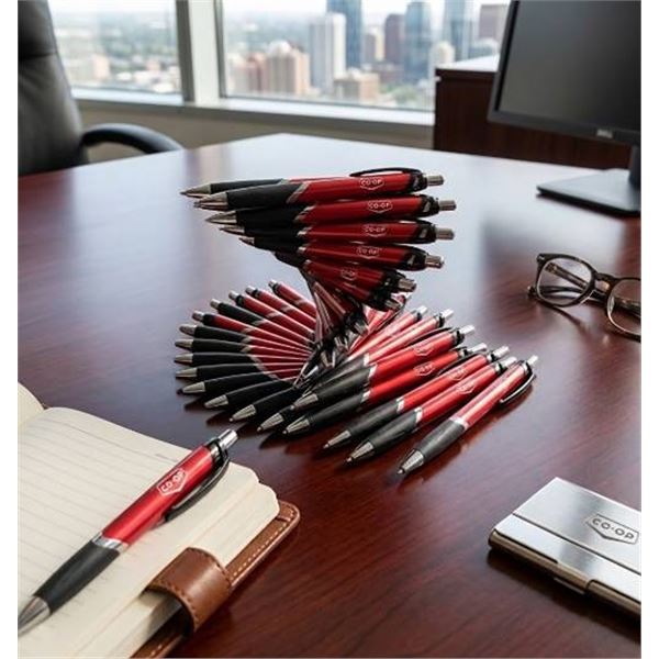 Bulk lotÂ  Red and Black Ballpoint Pens