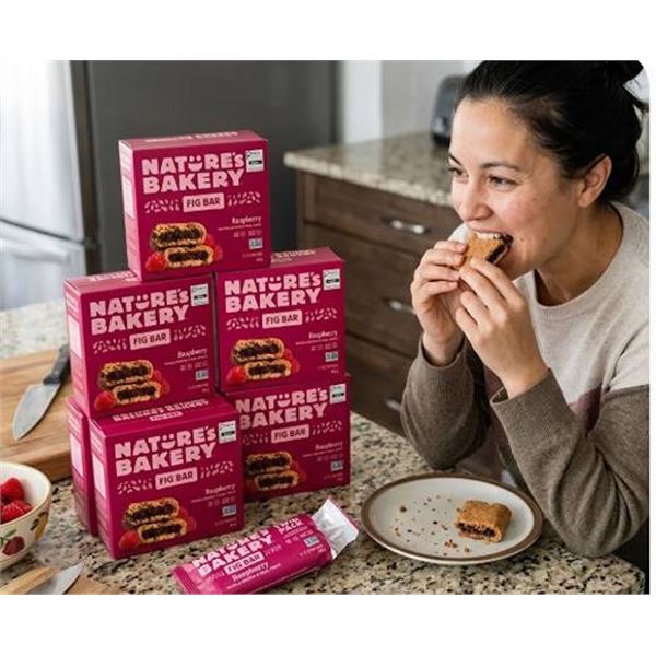 Nature's Bakery Raspberry Fig Bars 6 x340g