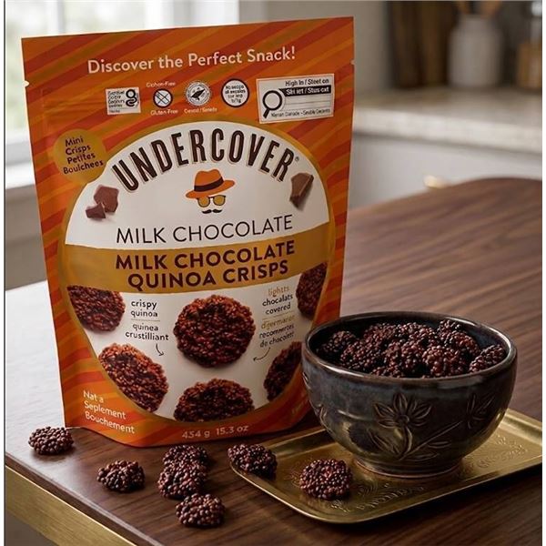 Undercover Milk Chocolate Quinoa Crisps 567g