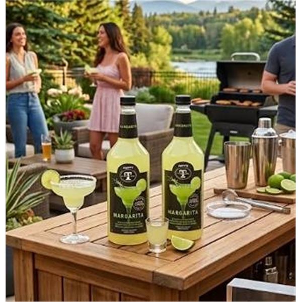 2 x1L Bottles Mr & Mrs T Margarita Mix