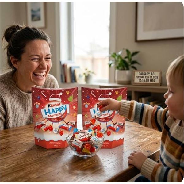 Kinder Happy Moments 184g Holiday Pack, 2 pcs