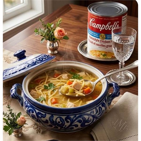 Campbell's Homestyle Chicken Noodle Soup, 6x284ml