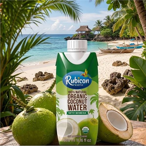 Rubicon Organic Coconut Water 12 Pack