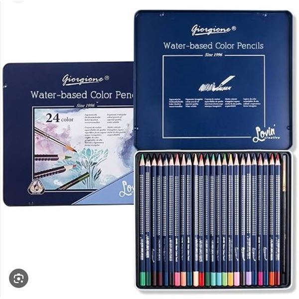 Giorgione Artist Aquarelle 24 Color Set