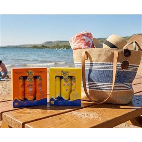 Banana Boat Sunscreen Spray 3 SPF 30 Family and 3 SPF 50 Kids