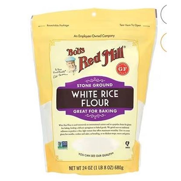 Bobâ€™s Red Mill White Rice Flour 4x680g