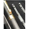 Image 4 : Black and Gold Fountain Pen Set with Extra Tips