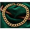 Image 1 : 14K GP Cubana Heavy Bracelet