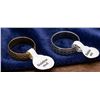 Image 1 : Stainless Steel Rings, Sizes 20 and 21