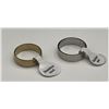 Image 2 : Stainless Steel Rings, Sizes 20 and 21