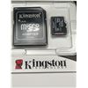 Image 4 : Kingston 64GB microSD Cards, 2 Packs