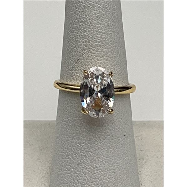 Ladies Oval Cut 2.0 Carat Solitaire engagement ring size 7