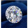 Image 1 : 1.0 Carat round cut moissanite loose stone