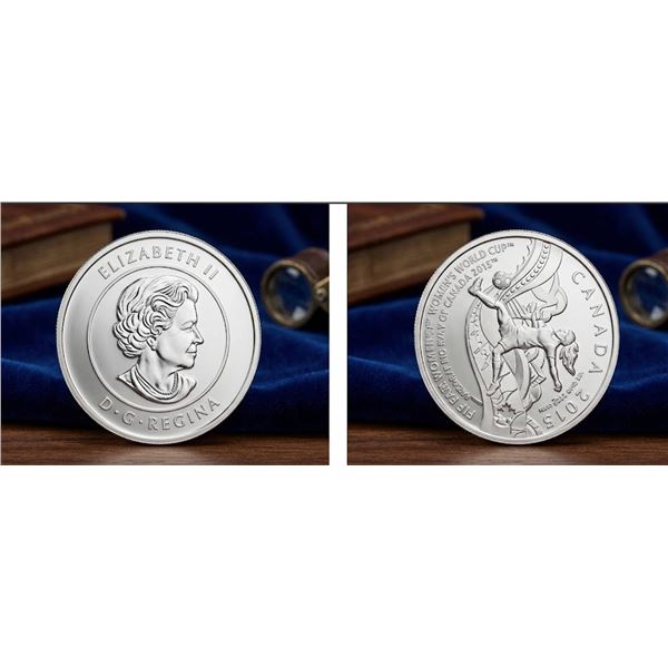 2015 FIFA Women's World Cup Canada .999 fine Silver $20