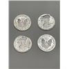 Image 2 : LOT of 4 .999 silver USA 1 gram rounds