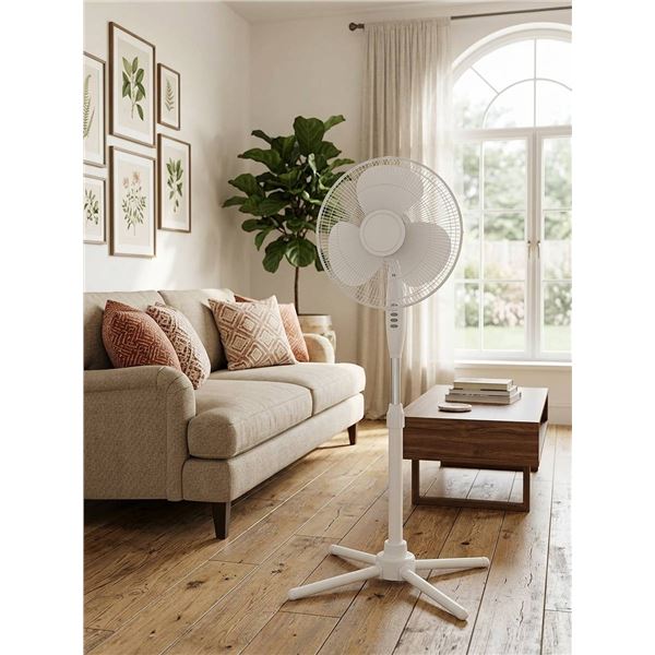 Cool Works 16in. Oscillating Pedestal Fan