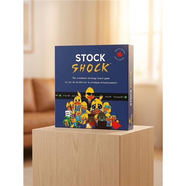 Stock Shock Investment Strategy Board Game