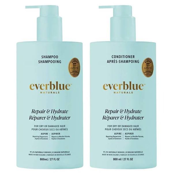 Everblue Shampoo and Conditioner Set 800ml