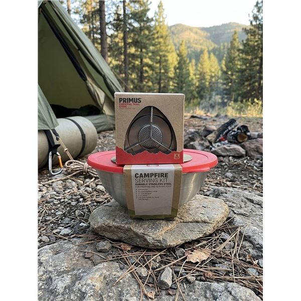 Primus Campfire Serving Kit and Stove