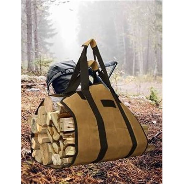 WhiteDuck Tuff Log Carrier, Brown Canvas