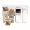 Image 1 : Clear Plastic Storage Containers 8 Containers With Lids