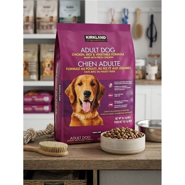 Kirkland Adult Dog Chicken, Rice & Vegetable