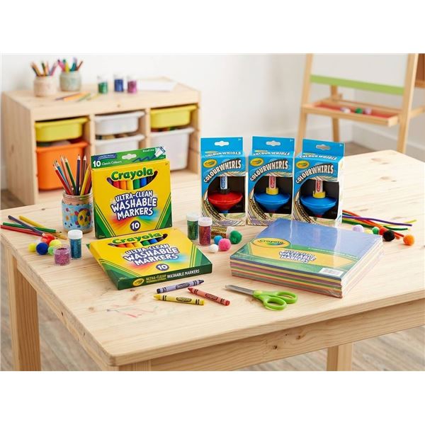 Crayola Colour Whirls and Washable Markers