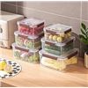 Image 1 : Ello 20-Piece Glass Food Storage Set