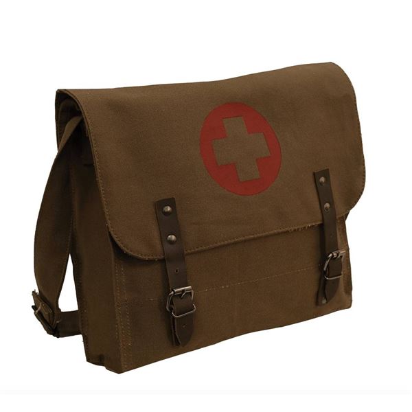 Rothco Brown Canvas Shoulder Bag