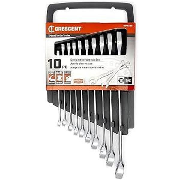 Crescent 10-Piece Combination Wrench Set
