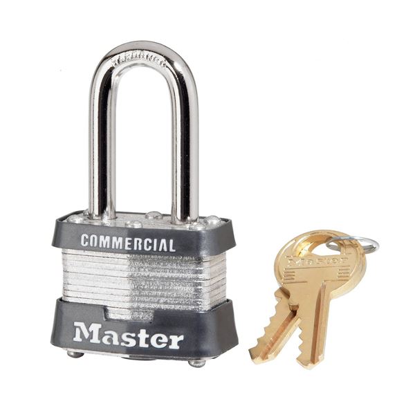 Lot of 3 Master Lock Commercial Padlocks