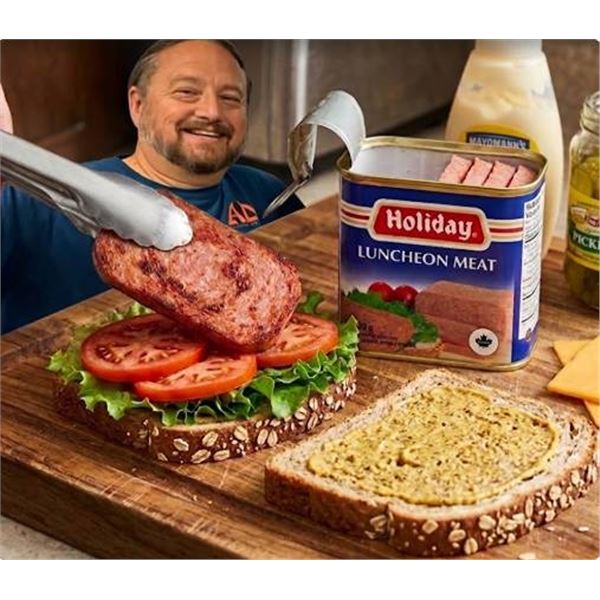 Holiday Luncheon Meat 340g Cans, Case of 12