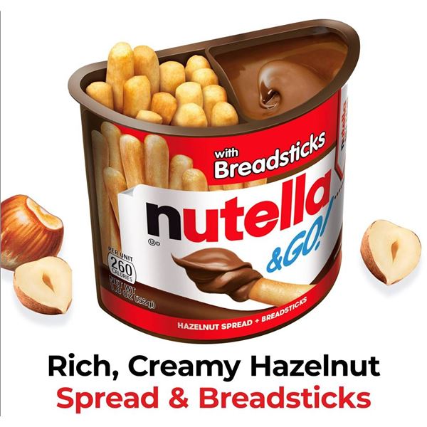 Nutella & Go! Breadstick 16 Pack x 52g