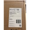 Image 3 : Rivet Rustic Stoneware Planter, Dark Grey