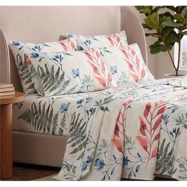 Comfy Bamboo World 4-Piece King Sheet Set
