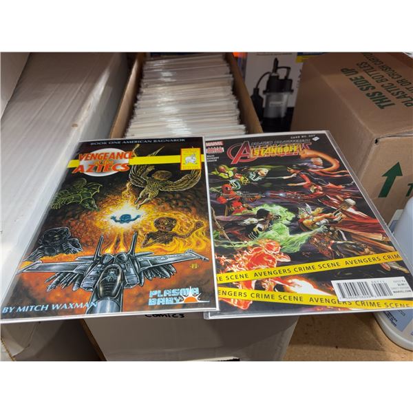 Bulk Box lot of Assorted Comic Books