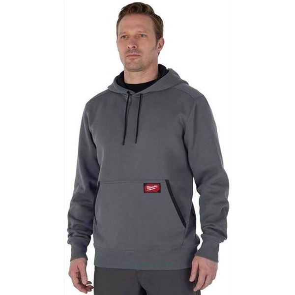 Milwaukee FreeFlex Pullover Hoodie, Gray 2XL