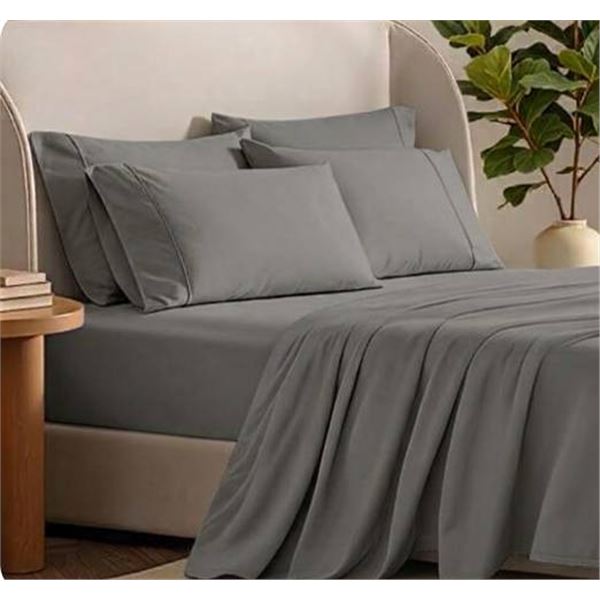Comfy Bamboo World Queen Sheet 4Pc Set