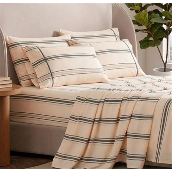 Comfy Bamboo World 4-Piece Queen Sheet Set
