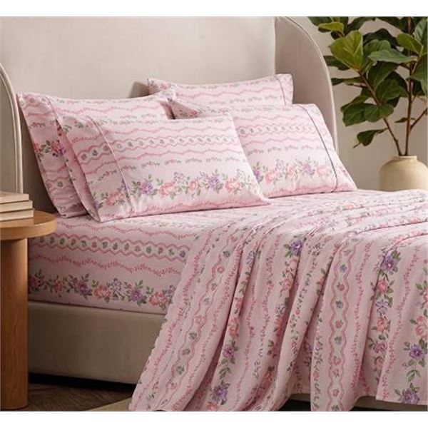 Comfy Bamboo World Queen 4-Piece Sheet Set